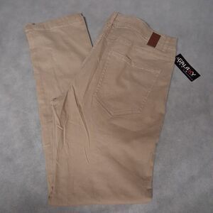 Galaxy by Harvic Chino Pants Men's 36x32 Khaki Skinny New With Tags